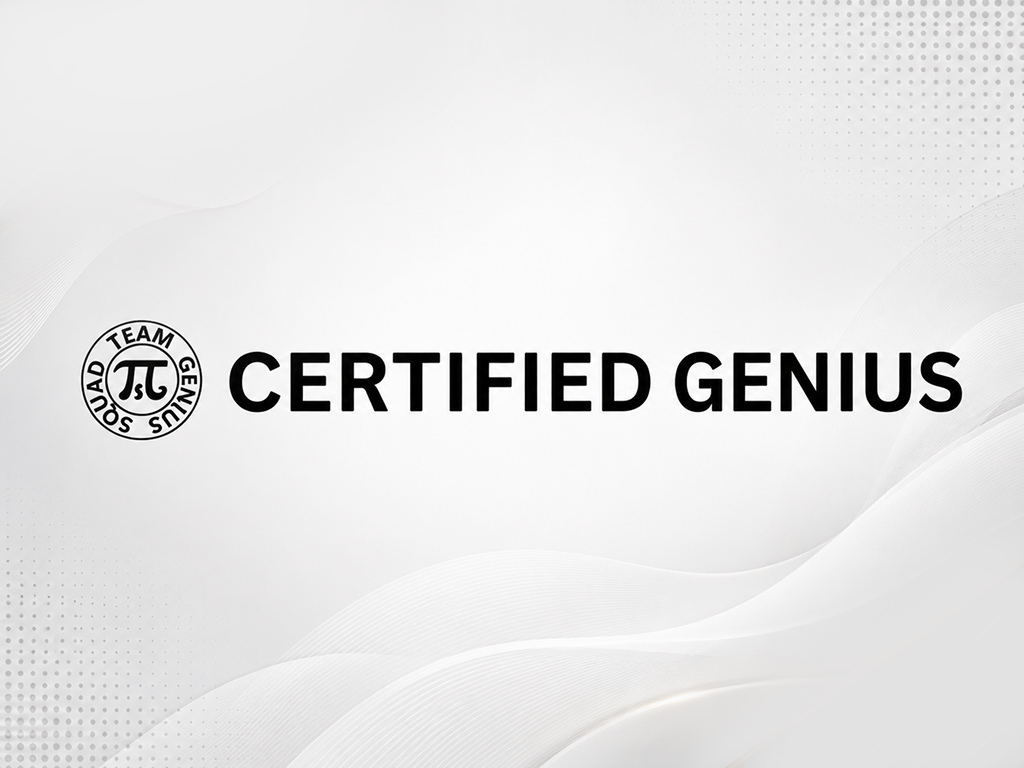 Certified Genius — Team Genius Squad